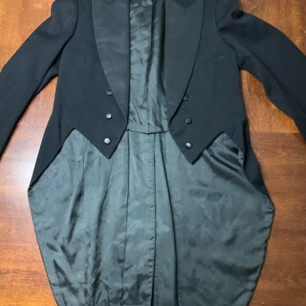 Vintage Eaton Tailored Tuxedo- Tails- size Medium